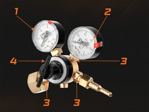 Регулятор килородный Сварог БКО-50-12.5, манометры с поверкой — изображение 6