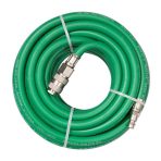 Шланг воздушный Aurora NBR 8x14мм, 10м с быстросъёмами (зелёный) — изображение 2