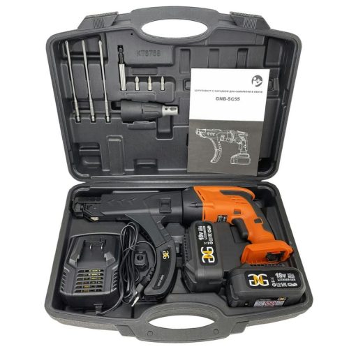 Аккумуляторный шуруповерт упорного принципа GNBSC55 — изображение 7