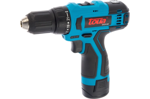 shurupovert-toua-dcd120-_s-2_mya-akb_-keys_-kupit-v-minske-s-dostavkoy Шуруповерт Toua DCD120 (с 2-мя АКБ, кейс) (A-SHUR-DCD120) — изображение 1