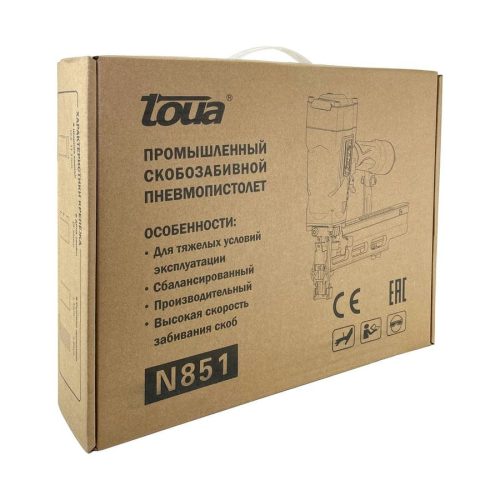Пневматический скобозабивной пистолет Toua N851 — изображение 2