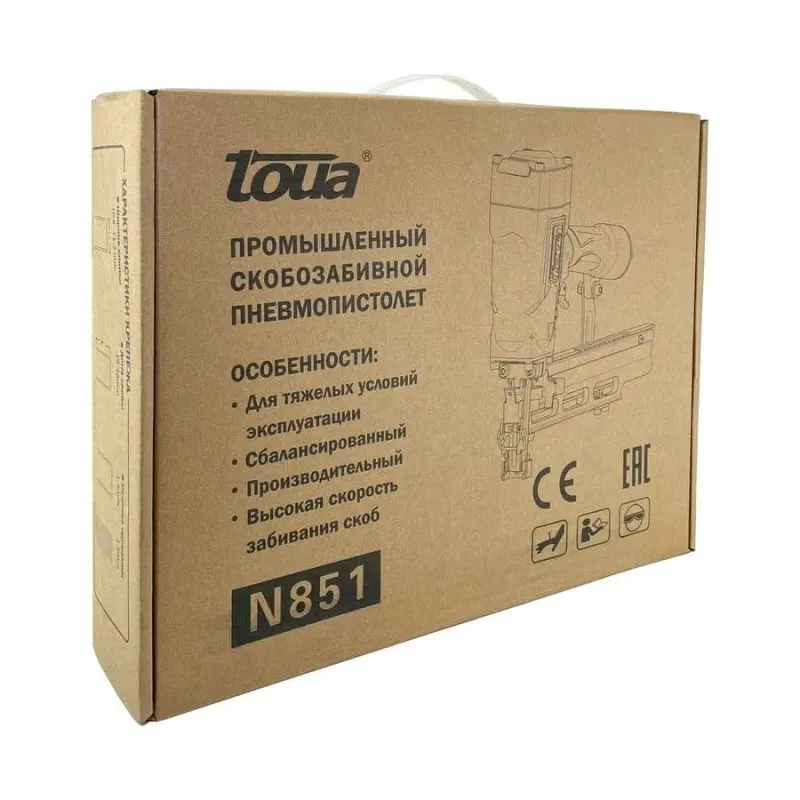 Пневматический скобозабивной пистолет Toua N851 — изображение 3