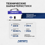 Сварочный полуавтомат Аврора СТАНДАРТ 140 — изображение 4