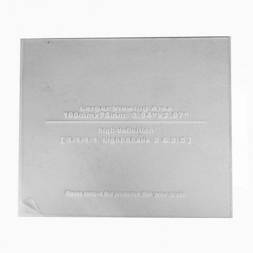 Стекло защитное для сварочной маски Sun-9 - 133х114 мм (10шт.) — изображение 6