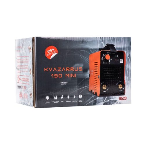 Сварочный аппарат инверторного типа KVAZARRUS 190 mini — изображение 8