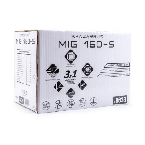Сварочный полуавтомат KVAZARRUS MIG 160-S — изображение 8