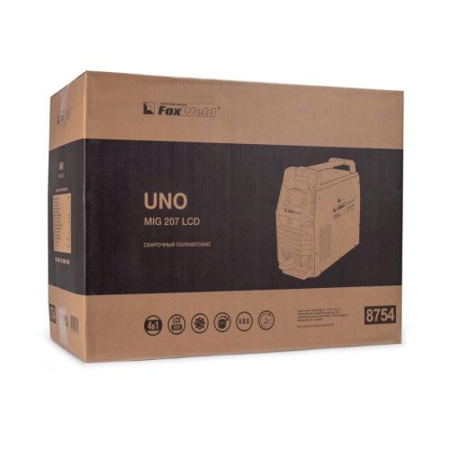 Сварочный полуавтомат Foxweld UNO MIG 207 LCD — изображение 10