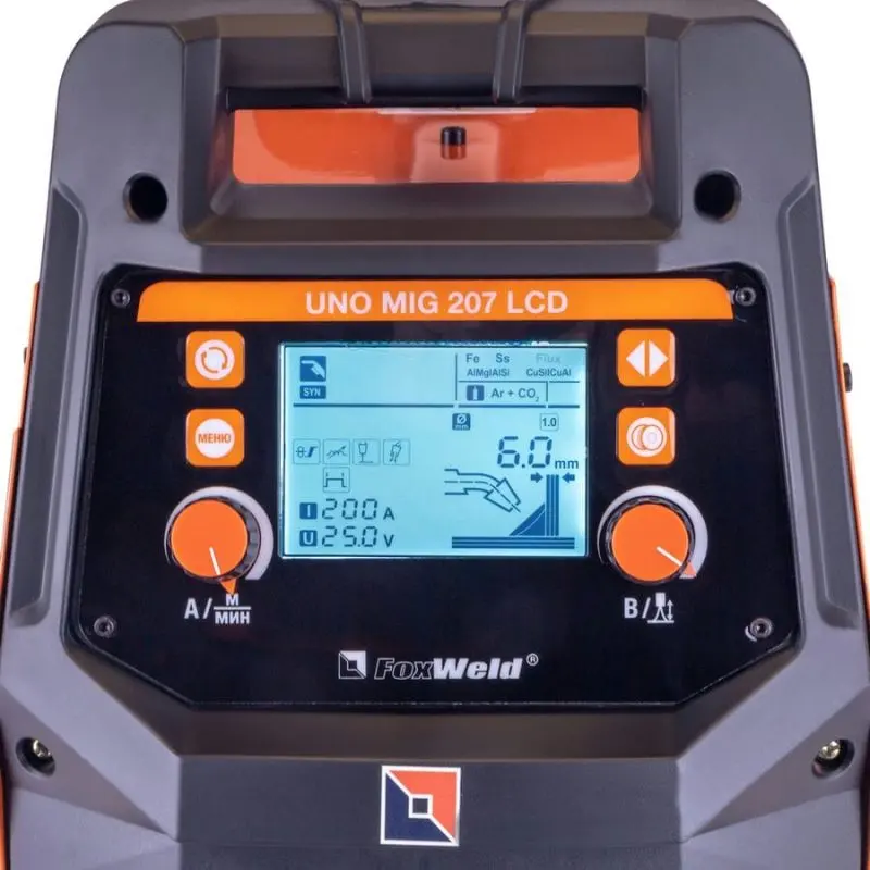 Сварочный полуавтомат Foxweld UNO MIG 207 LCD — изображение 7