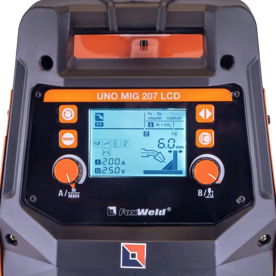 Сварочный полуавтомат Foxweld UNO MIG 207 LCD — изображение 7