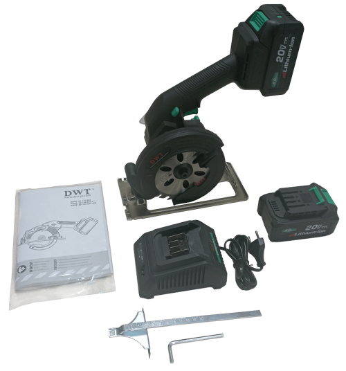 Пила дисковая аккумуляторная DWT AHKP-20-140 DN-4C2 — изображение 3