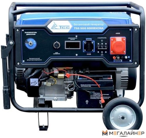Бензиновый генератор ТСС SGG 6000EH3NA — изображение 3