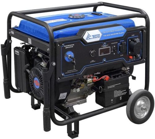 Бензиновый генератор ТСС SGG 6000EHNA Duplex — изображение 2