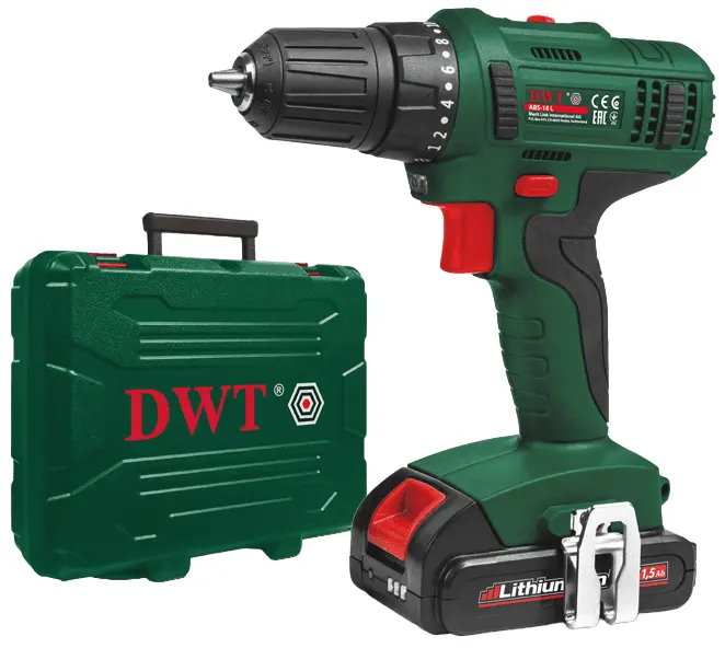 Дрель-шуруповерт аккумуляторная DWT ABS-18 L-2 BMC — изображение 1