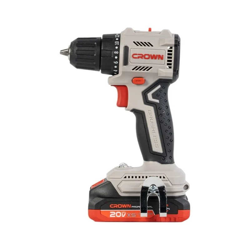 Дрель-шуруповерт аккумуляторная CROWN CT21131XS-2 BMC — изображение 3