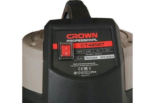 Пылесос промышленный CROWN CT42027 — изображение 3