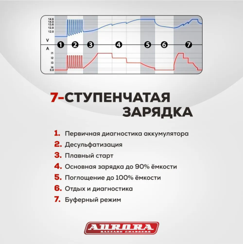 Зарядное устройство Aurora Sprint 20D — изображение 2