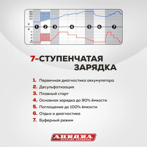 Зарядное устройство Aurora Sprint 6 — изображение 3