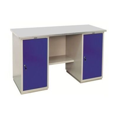 Верстак металлический двухтумбовый WD-1+WD-1 без экрана L=180