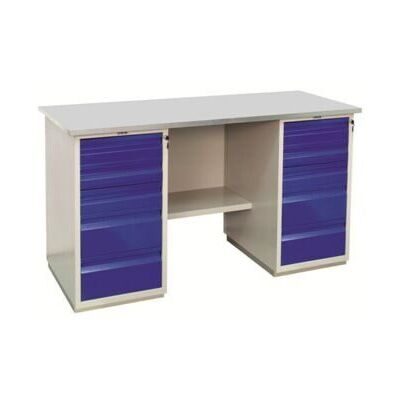 Верстак металлический двухтумбовый WD-5+WD-5 без экрана L=180