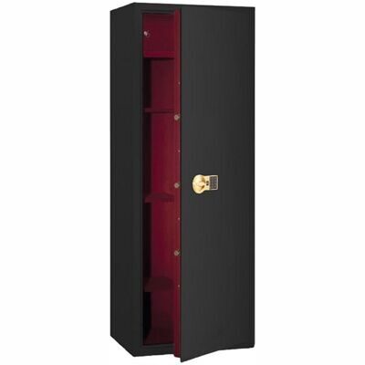 Сейф оружейный Valberg Сапсан-4 EL Gold (черный)