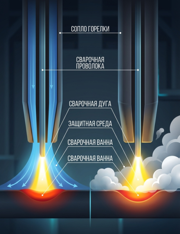 Как работает сварочный полуавтомат: просто о сложном устройстве и преимуществах MIG/MAG