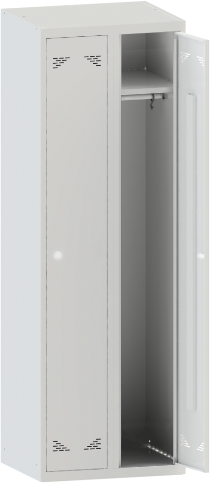 Шкаф металлический сварной для одежды ШО2