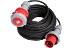 Удлинитель промышленный cиловой Атлант СEE 63А 5P КГ 5х6 10 м, IP 67, 380В, с заземлением