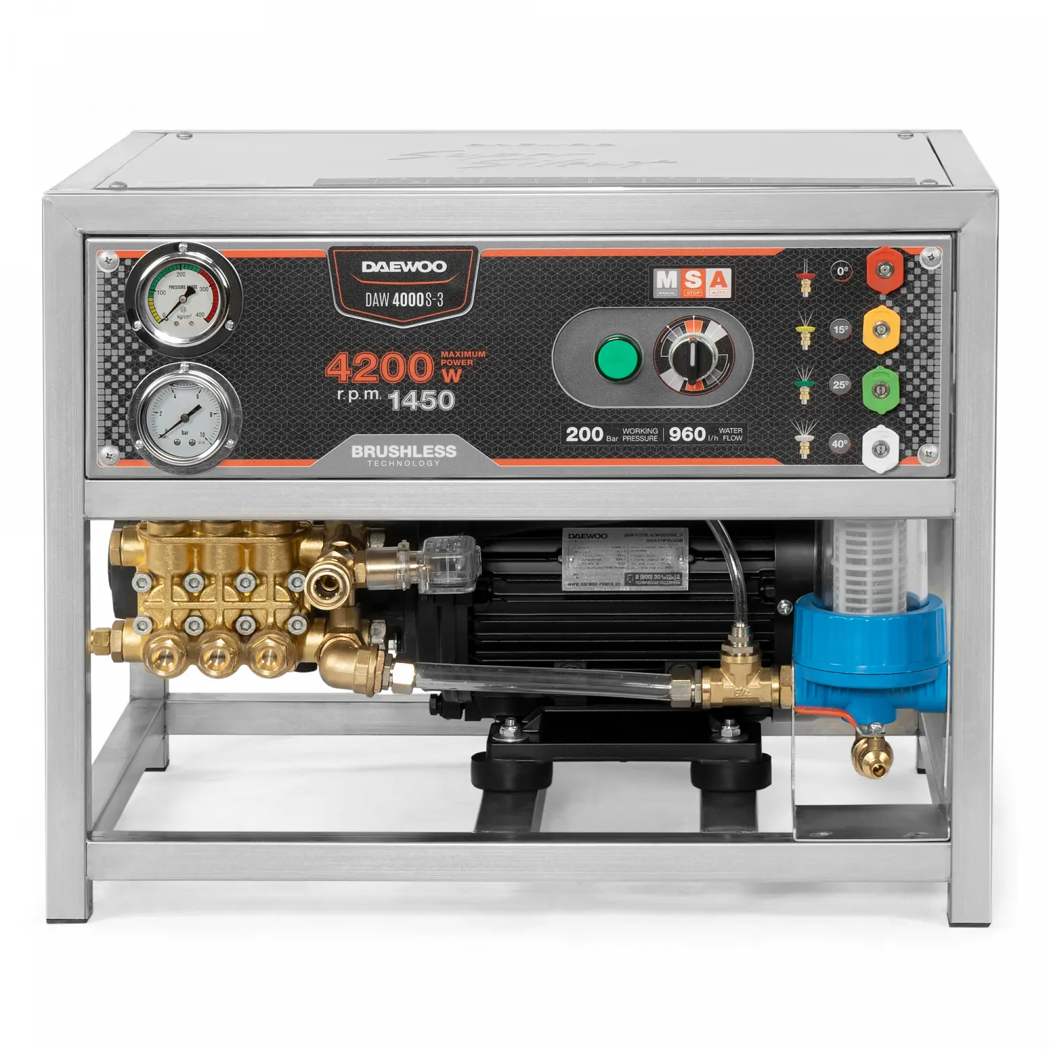 Мойка высокого давления DAEWOO DAW 4000S-3 — изображение 3