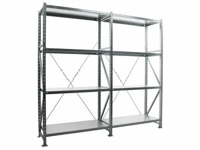 Стеллаж MS U 200/200(100+100)x50/8 (4+4) (Нагрузка на полку 300) — изображение 1