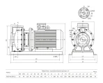 Насос FS65-40-200-5.5 центробежный горизонтальный одноступенчатый — изображение 7