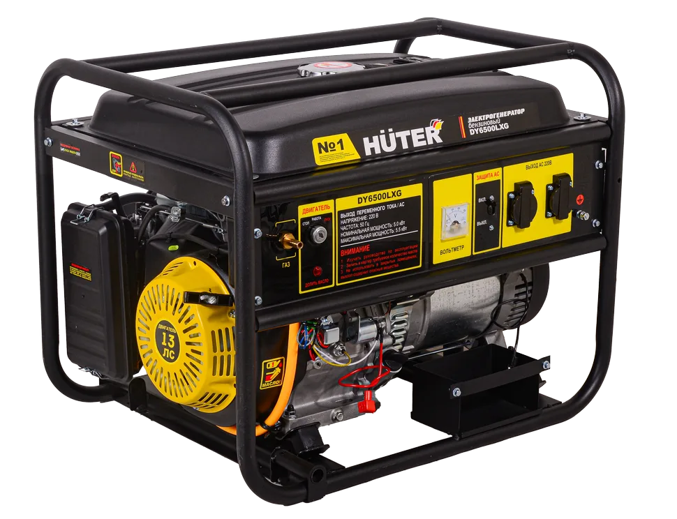 Газовый генератор Huter DY6500LXG — изображение 1