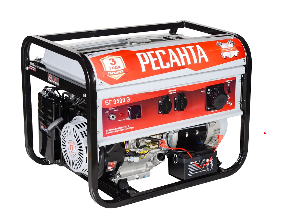 Электрогенератор Ресанта БГ 9500 Э — изображение 1