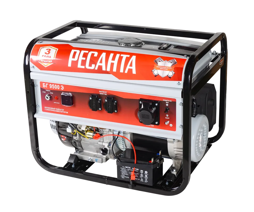 Электрогенератор Ресанта БГ 9500 Э — изображение 3