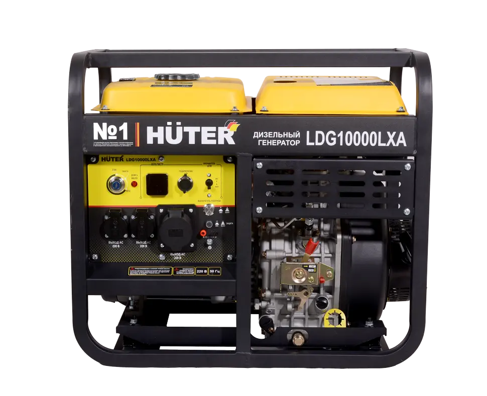 Электрогенератор дизельный LDG 10000LXА Huter — изображение 3