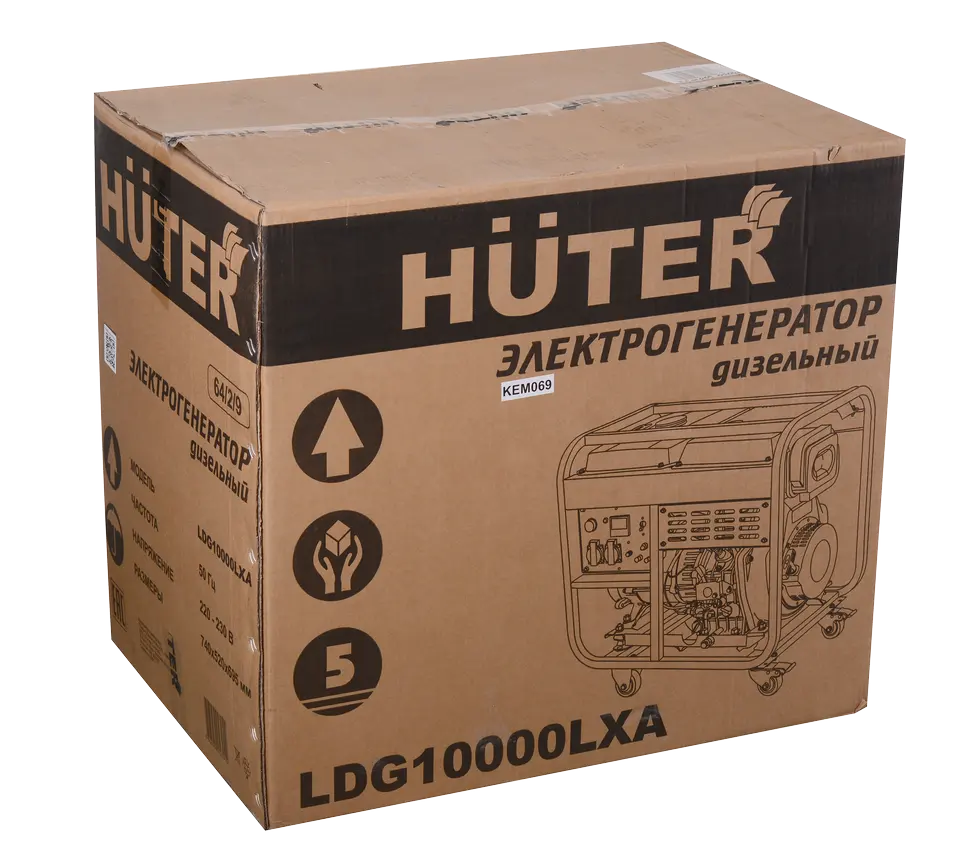 Электрогенератор дизельный LDG 10000LXА Huter — изображение 10