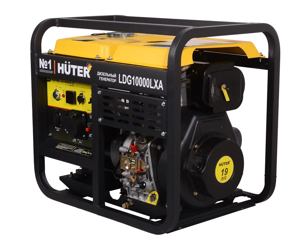 Электрогенератор дизельный LDG 10000LXА Huter — изображение 4