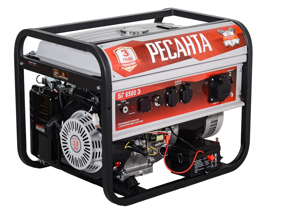 Электрогенератор Ресанта БГ 6500 Э — изображение 1