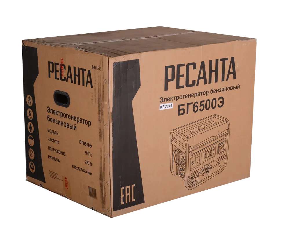 Электрогенератор Ресанта БГ 6500 Э — изображение 9