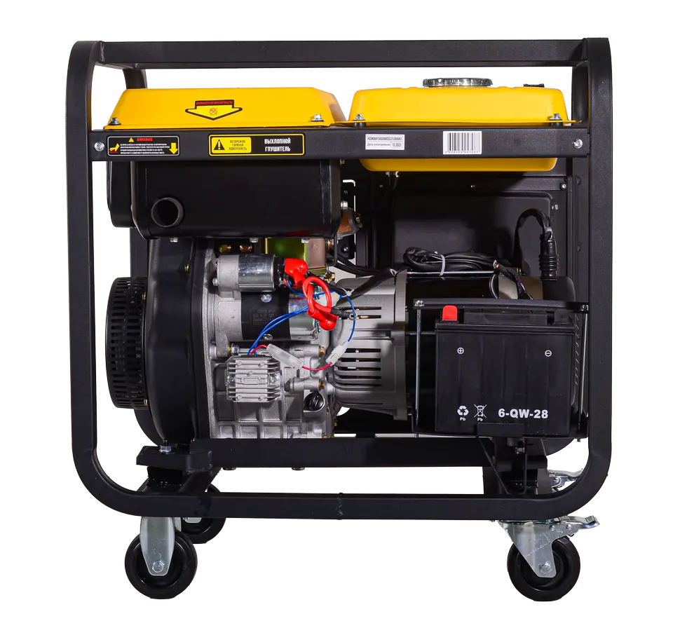 Электрогенератор дизельный LDG 7000LXА Huter — изображение 6
