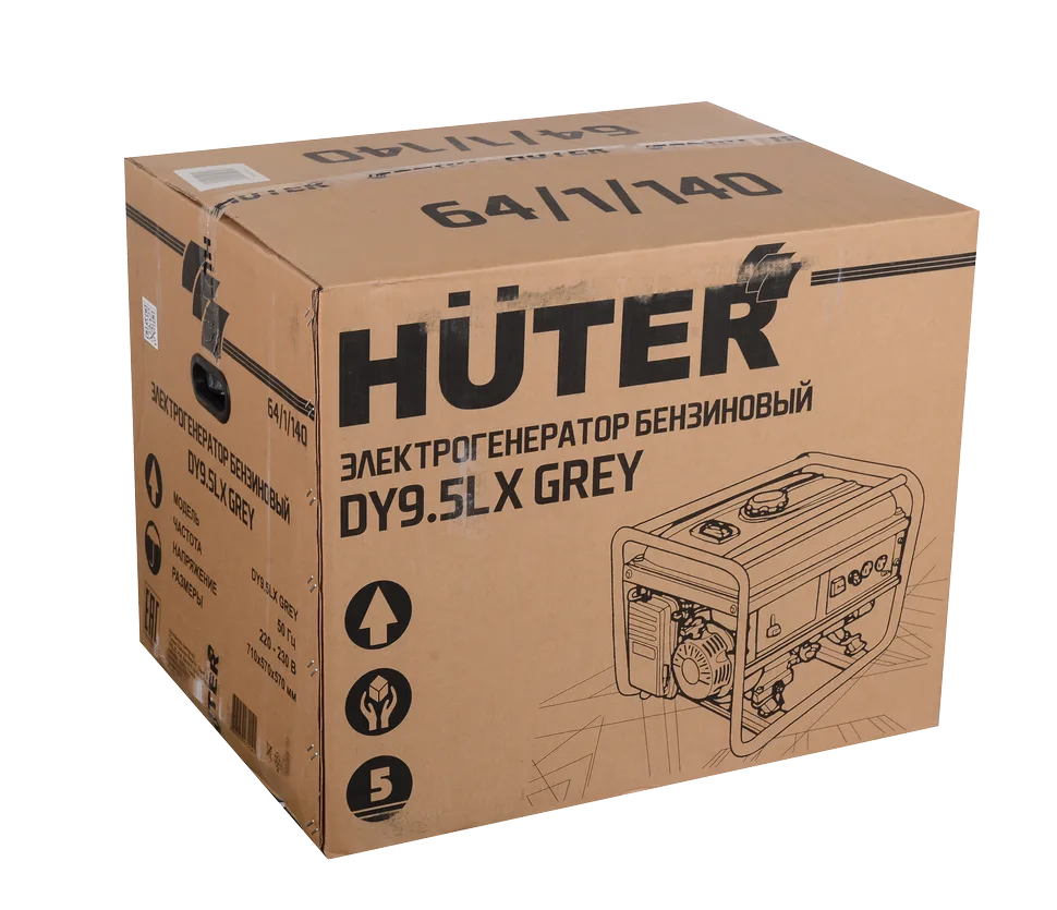 Электрогенератор Huter DY9,5LX-электростартер Grey — изображение 10