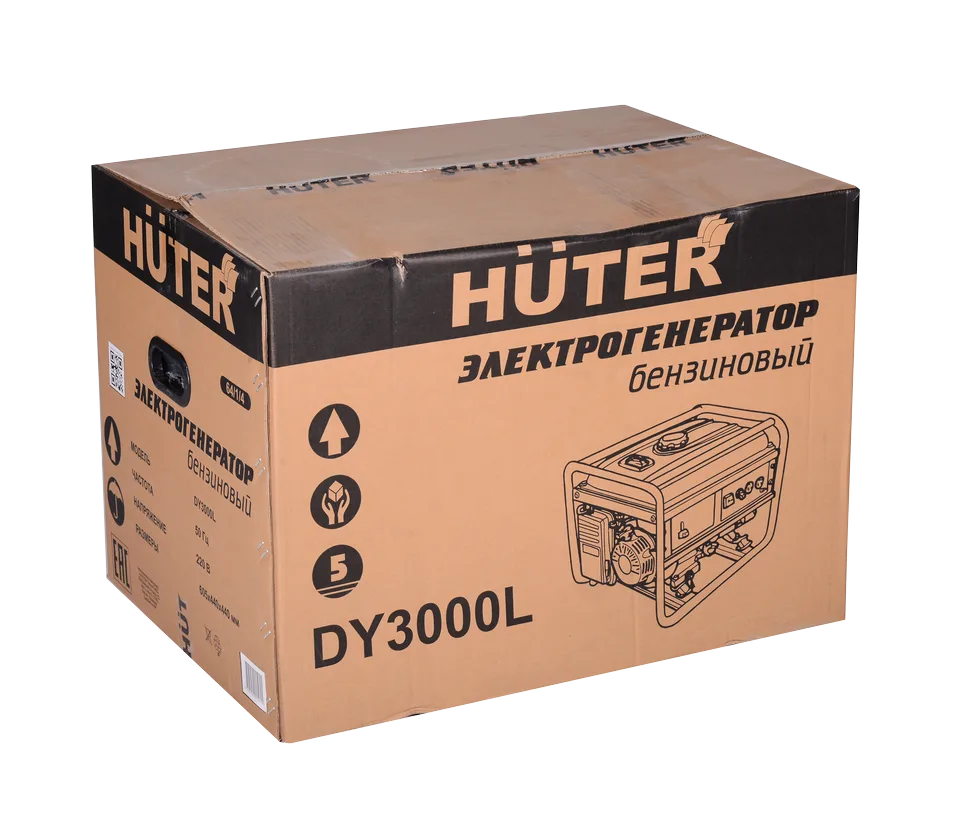 Портативный бензогенератор Huter DY3000L — изображение 9