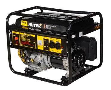Портативный бензогенератор Huter DY5000L — изображение 1