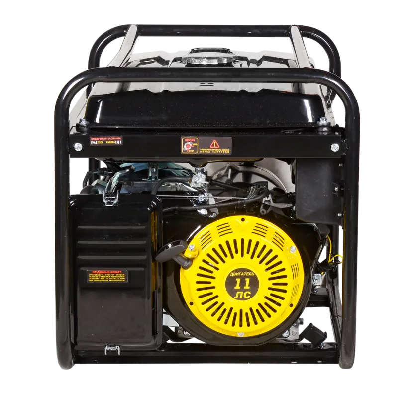 Портативный бензогенератор Huter DY5000L — изображение 4
