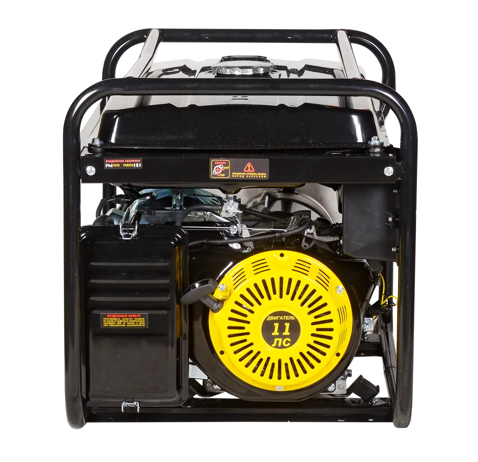 Портативный бензогенератор Huter DY5000L — изображение 4
