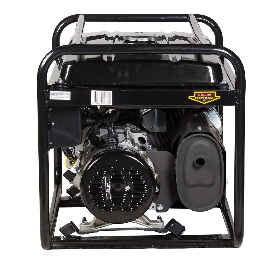 Портативный бензогенератор Huter DY5000L — изображение 6