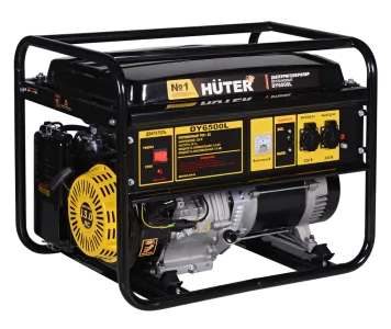 Портативный бензогенератор Huter DY6500L — изображение 4