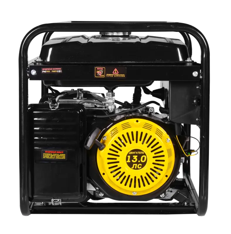 Портативный бензогенератор Huter DY6500L — изображение 5
