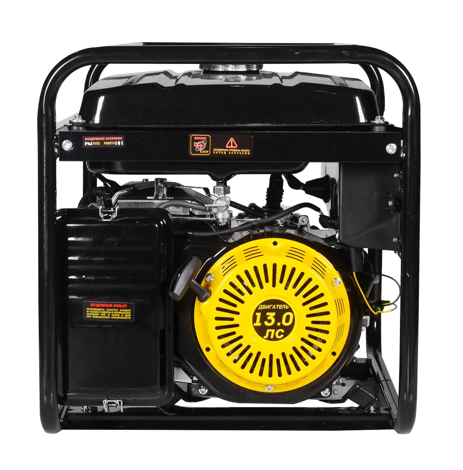 Портативный бензогенератор Huter DY6500L — изображение 5