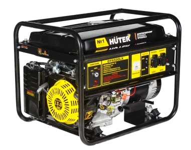 Портативный бензогенератор Huter DY6500LX — изображение 3