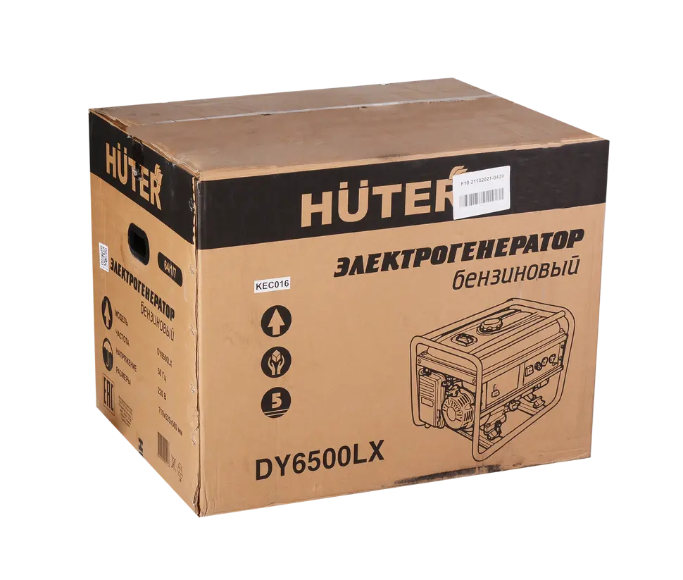 Портативный бензогенератор Huter DY6500LX — изображение 8